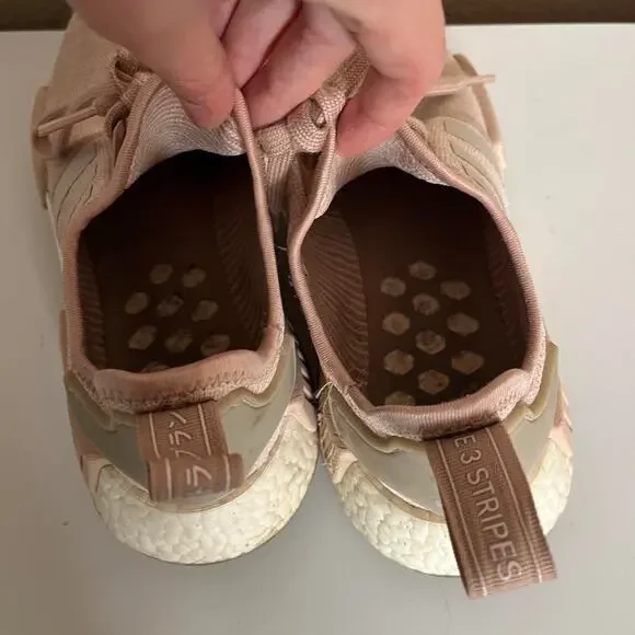 Baby pink adidas nmd trainers - Picture 6 of 7